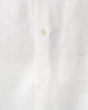 Pearl White Unisex Pure Linen Shirt