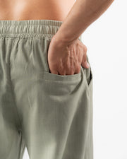 Hunter Green Unisex Linen Pant
